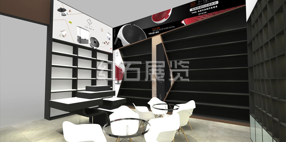 深圳礼品展建厦展台设计效果图2