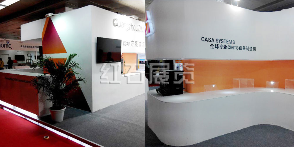 CCBN凯媒展台设计现场图2