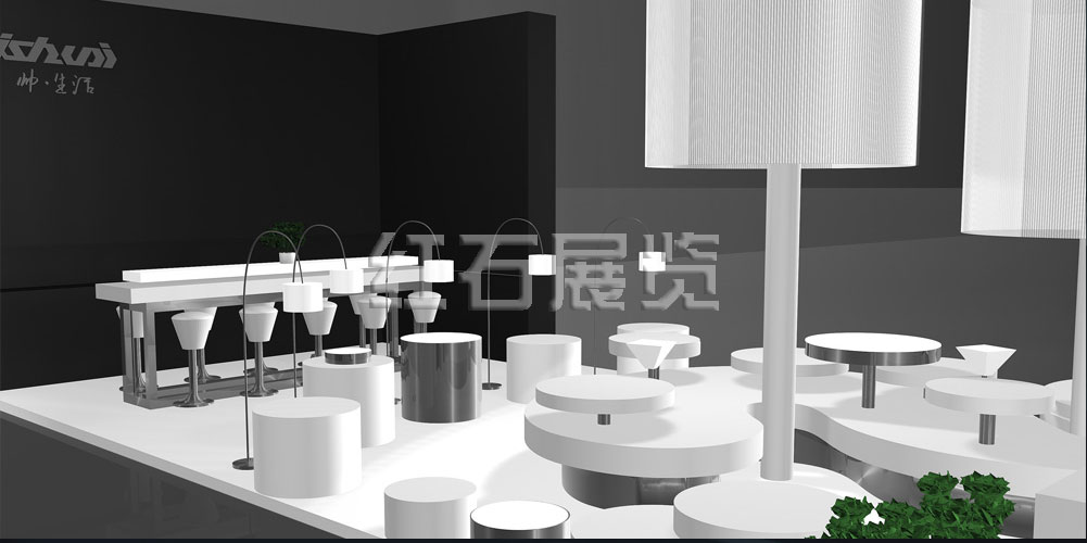 深圳礼品展帅帅展位展台设计效果图4